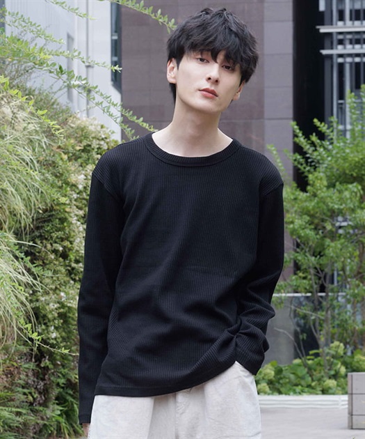 【セレクト】ワッフルロングスリーブＴ【WEB限定価格】