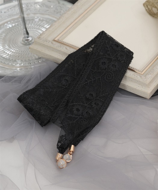 花柄チュールレースベルト | outlet | axes femme online shop 花柄チュールレースベルト | outlet | axes femme online shop