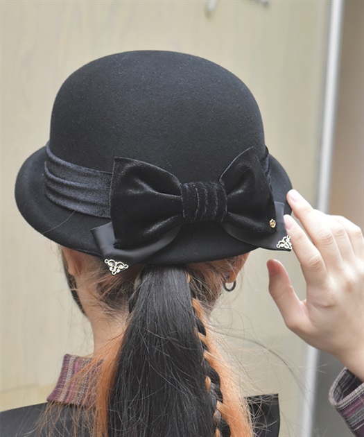 エレガントリボンハット