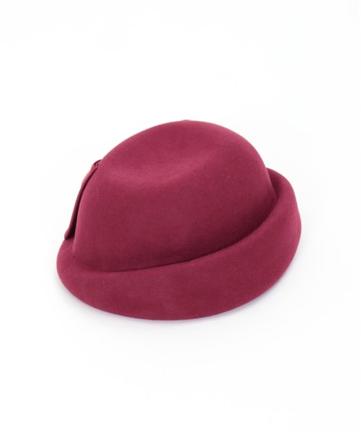 リボン付ウールフェルトハット | outlet | axes femme online shop リボン付ウールフェルトハット | outlet | axes femme online shop
