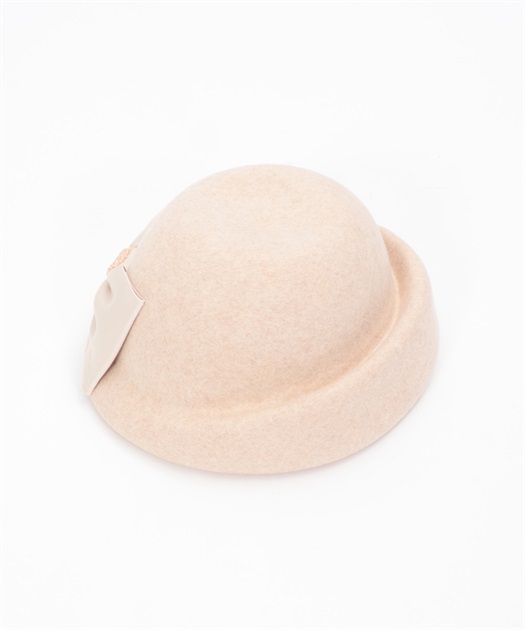 リボン付ウールフェルトハット | outlet | axes femme online shop リボン付ウールフェルトハット | outlet | axes femme online shop