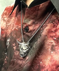 般若モチーフネックレス | REZEN | axes femme online shop 般若モチーフネックレス | REZEN | axes femme online shop