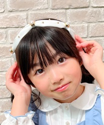 kidsパール×ビーズカチューシャ