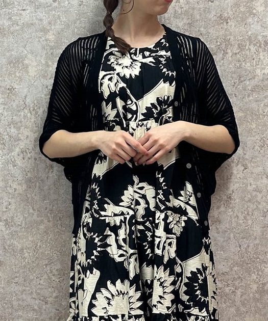 メッシュドルマンカーディガン | purple label | axes femme メッシュドルマンカーディガン | purple label | axes femme