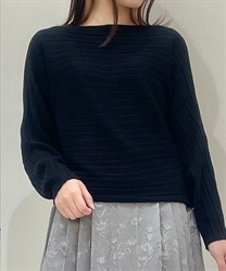 オフタートルリブドルマンプルオーバー【WEB限定価格】(黒-F)
