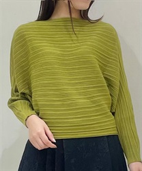 オフタートルリブドルマンプルオーバー【WEB限定価格】(イエローグリーン-F)