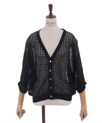 メッシュドルマンカーデ(黒-F)