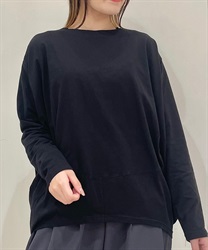 ビッグカットチュニック(黒-F)
