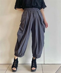 タック変型パンツ(チャコール-F)