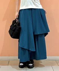 アシメレイヤードパンツ