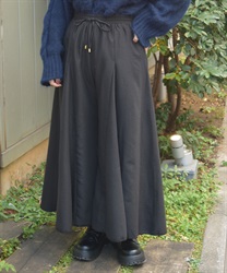 フレア切替パンツ【期間限定価格】(黒-F)