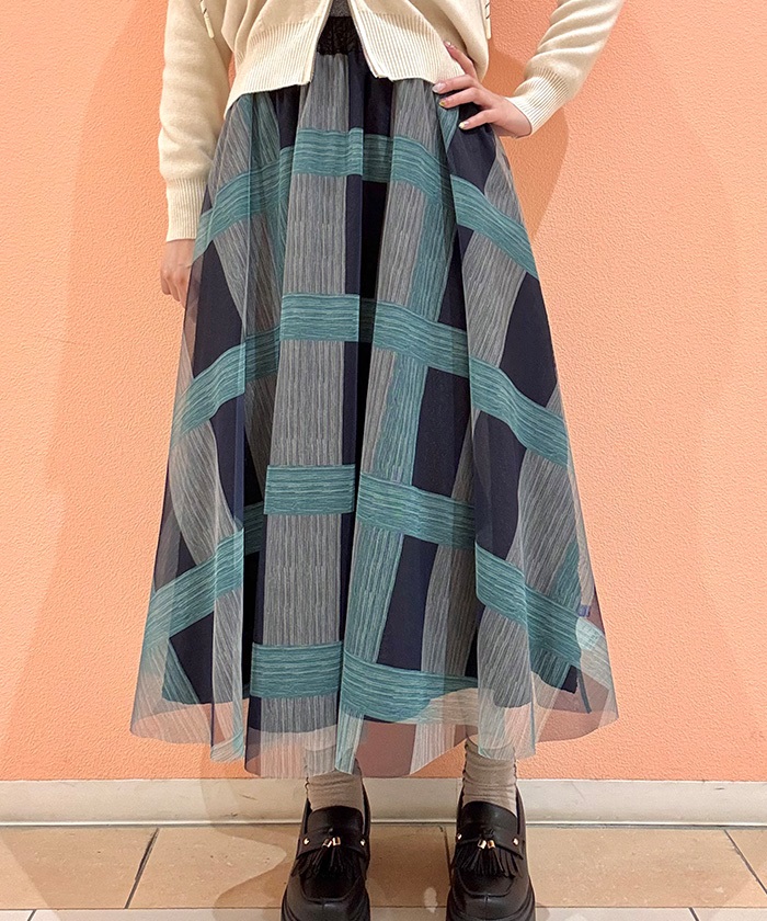 異素材リバーシブルスカート | purple label | axes femme 公式