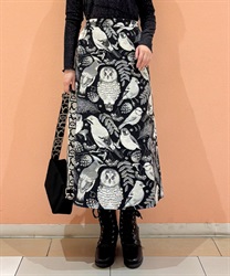野鳥柄ゴブランスカート | axes femme online shop