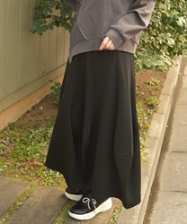 ダンボールカットスカート(黒-F)