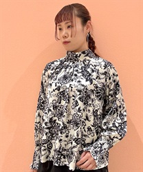 花柄プルオーバー(生成り-F)