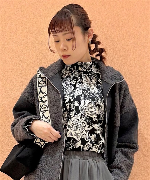 花柄プルオーバー【10%OFF対象商品】 | axes femme online shop