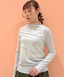 メローデザインラメプルオーバー(生成り-F)