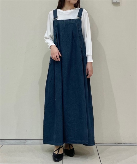 デニムマキシジャンスカ | purple label | axes femme online shop デニムマキシジャンスカ | purple label | axes femme online shop