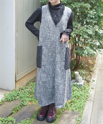ツイードジャンスカ(グレー-F)