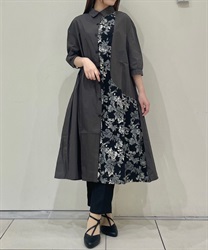 楽天市場】変形アシメワンピース ワンピース レディース ロング