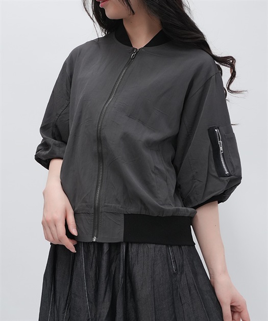バルーンスリーブブルゾン
