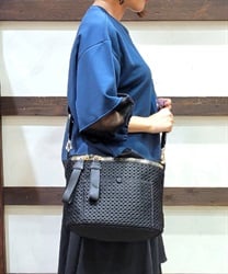 メッシュバッグ(黒-F)