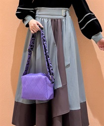 デザインベルトショルダー(パープル-F)