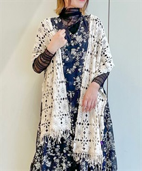 花柄レースストール | レディース服・レディースファッション 花柄レースストール | レディース服・レディースファッション