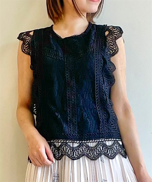 総レースブラウス | outlet | axes femme online shop