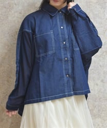 デニムビッグシャツ【WEB先行販売】