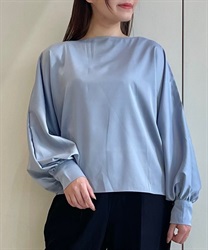 サテンドルマンプルオーバー