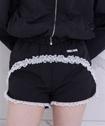ＦＢフリルナイロンパンツ(黒-F)