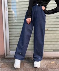 パールカシメデニムパンツ【期間限定価格】 | outlet | axes パールカシメデニムパンツ【期間限定価格】 | outlet | axes