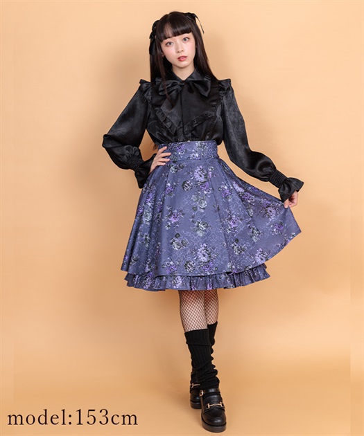 クラシックブーケ柄スカート | outlet | axes femme online shop クラシックブーケ柄スカート | outlet | axes femme online shop