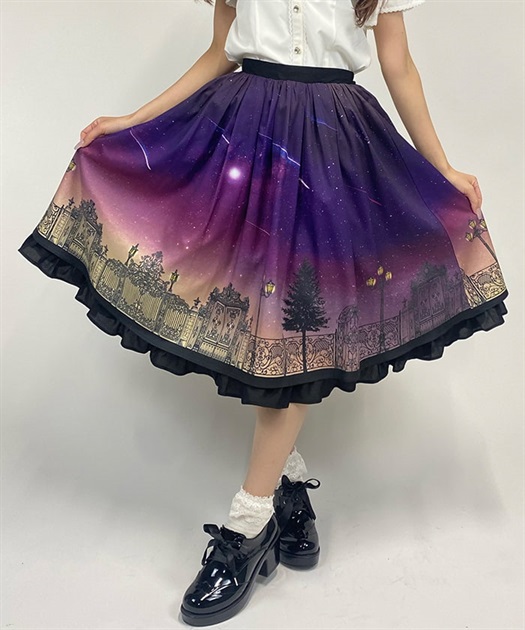 シエルエトワール裾フリルスカート | outlet | axes femme シエルエトワール裾フリルスカート | outlet | axes femme