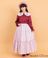 ハートドット柄ティアードスカート | outlet | axes femme ハートドット柄ティアードスカート | outlet | axes femme