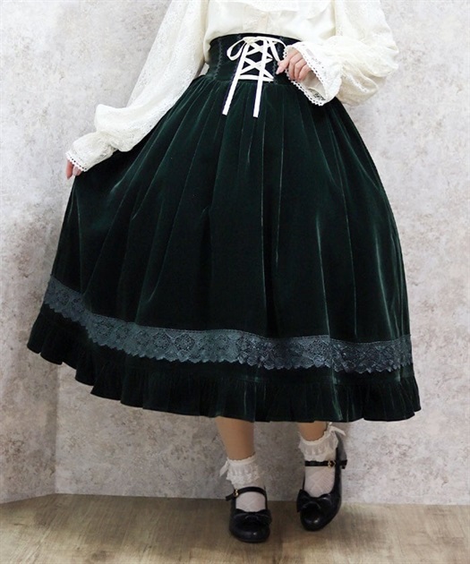 ベルベットドールスカート | kawaii | axes femme online shop ベルベットドールスカート | kawaii | axes femme online shop