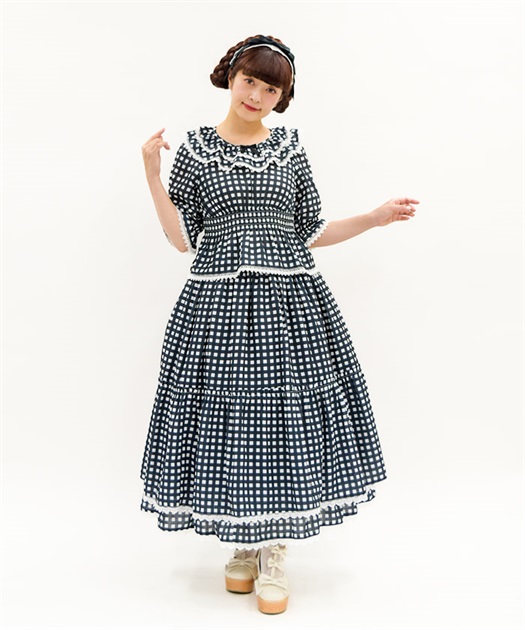 ギンガムチェック柄スカート | kawaii | axes femme online shop ギンガムチェック柄スカート | kawaii | axes femme online shop