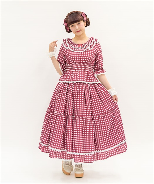 ギンガムチェック柄スカート | kawaii | axes femme online shop ギンガムチェック柄スカート | kawaii | axes femme online shop