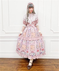 ティティ×ベアファミリースカート | kawaii | axes femme online ティティ×ベアファミリースカート | kawaii | axes femme online