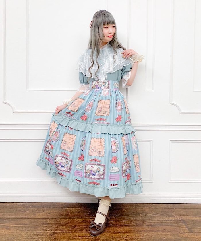 axes femme 限定アイテム 最終値下げ ティティベア×ファミリースカート ティティ×ベアファミリースカート | outlet | axes femme online
