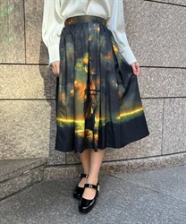 海賊船柄ロングスカート | outlet | axes femme online shop