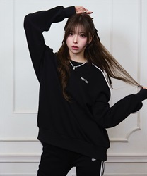 ＦＢサイドラインスウェット【2点10%OFF対象商品】(黒-F)