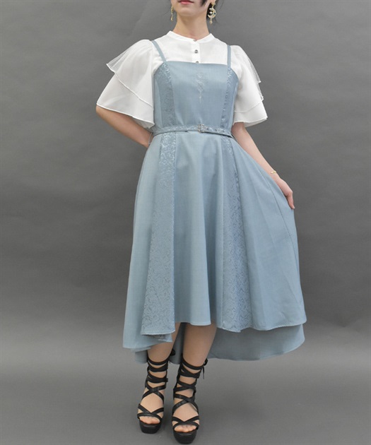 刺繍フィッシュテールワンピース | レディース服・レディース 刺繍フィッシュテールワンピース | レディース服・レディース