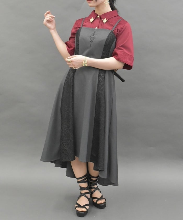 刺繍フィッシュテールワンピース | axes femme 公式オンラインショップ