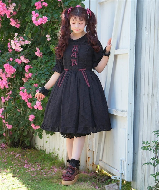 コットンレースジャンスカ | kawaii | axes femme online shop コットンレースジャンスカ | kawaii | axes femme online shop