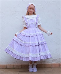 メイジージャンパースカート【受注生産】(ラベンダー-Ｍ)