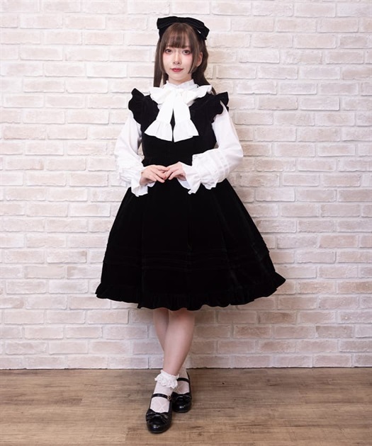 クラシカルベロアジャンスカ | kawaii | axes femme online shop クラシカルベロアジャンスカ | kawaii | axes femme online shop