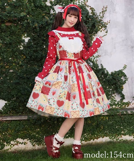 ハピネスベリージャンスカ | kawaii | axes femme online shop ハピネスベリージャンスカ | kawaii | axes femme online shop
