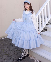 フリルロングジャンスカ【受注生産】 | レディース服 フリルロングジャンスカ【受注生産】 | レディース服